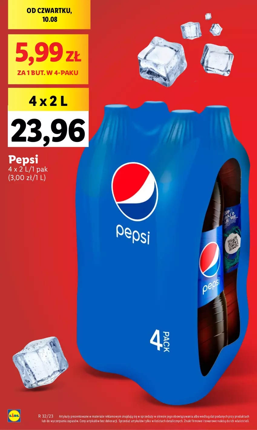 Gazetka promocyjna Lidl - GAZETKA - ważna 10.08 do 12.08.2023 - strona 12 - produkty: Pepsi