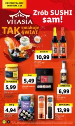 Gazetka promocyjna Lidl - GAZETKA - Gazetka - ważna od 12.08 do 12.08.2023 - strona 38 - produkty: Ryż do sushi, Sos, Ryż, Ocet ryżowy, Kuchnia, House of Asia, Sos sojowy, Sushi, Ocet, Imbir, LG