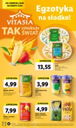 Gazetka promocyjna Lidl - GAZETKA - Gazetka - ważna od 12.08 do 12.08.2023 - strona 46 - produkty: Jogurt, Napój jogurtowy, Lody, Herbata, Mango, Napój, Kokos