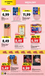 Gazetka promocyjna Lidl - GAZETKA - Gazetka - ważna od 12.08 do 12.08.2023 - strona 56 - produkty: Kurczak, Polędwica, Ser, Pur, Parówki, Parówki z szynki, Szynka konserwowa, Szynka, PIKOK, Rostbef