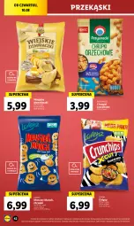 Gazetka promocyjna Lidl - GAZETKA - Gazetka - ważna od 12.08 do 12.08.2023 - strona 62 - produkty: Chipsy, Chrupki, Przysnacki, Lorenz, Monster Munch