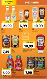 Gazetka promocyjna Lidl - GAZETKA - Gazetka - ważna od 12.08 do 12.08.2023 - strona 68 - produkty: Ketchup, Krakus, Sos, Korniszony, Czosnek, Kotlin, Bazyl, Bazylia, Heinz, LG