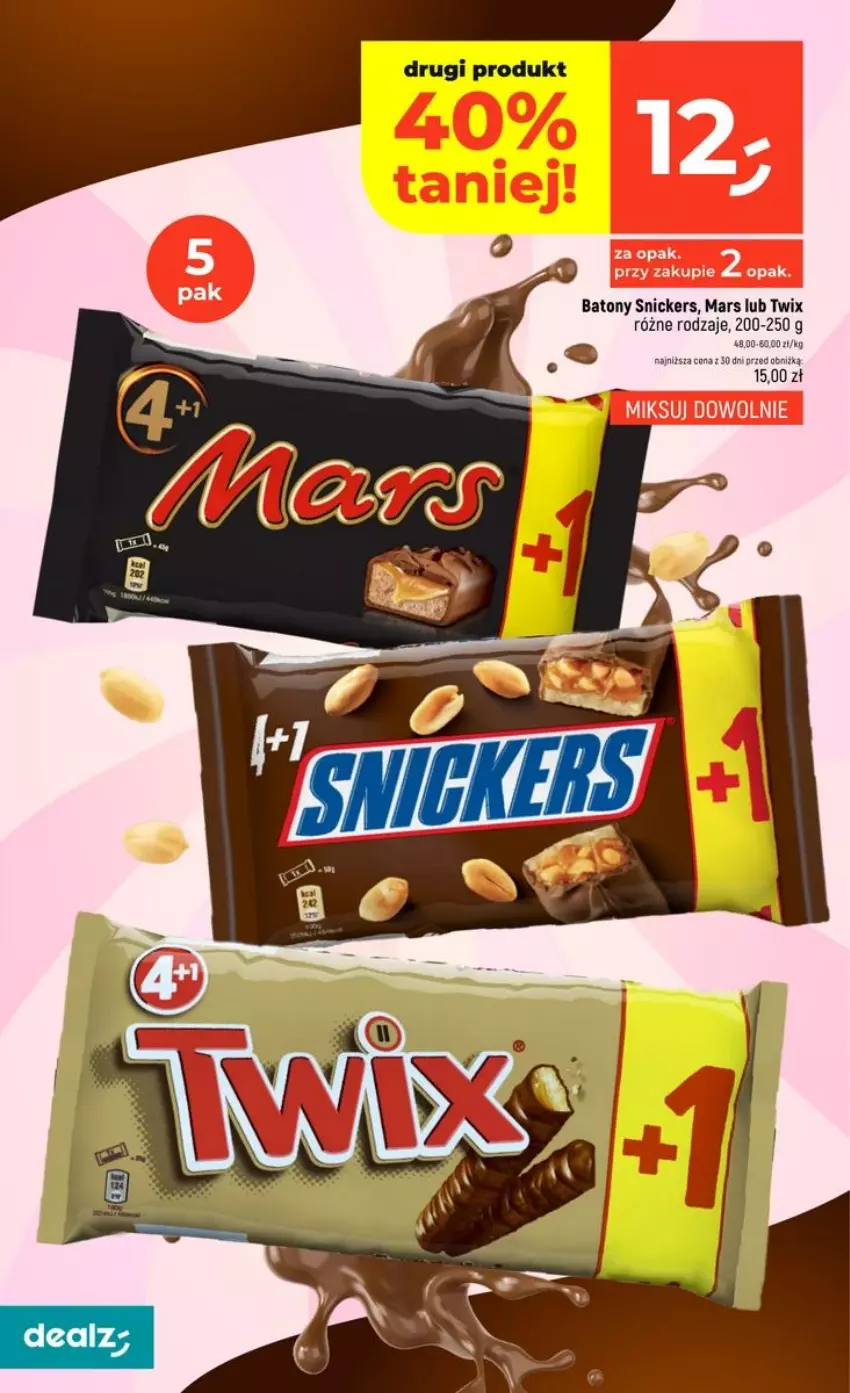 Gazetka promocyjna Dealz - NOWA GAZETKA - ważna 03.09 do 09.09.2026 - strona 10 - produkty: Baton, Mars, Twix