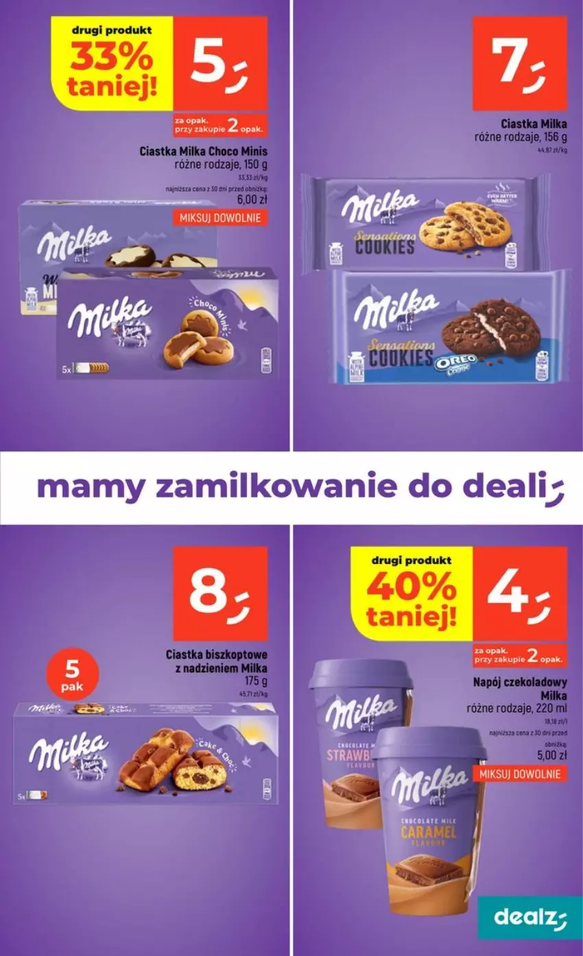 Gazetka promocyjna Dealz - NOWA GAZETKA - ważna 03.09 do 09.09.2026 - strona 17 - produkty: Ciastka, Milka, Napój