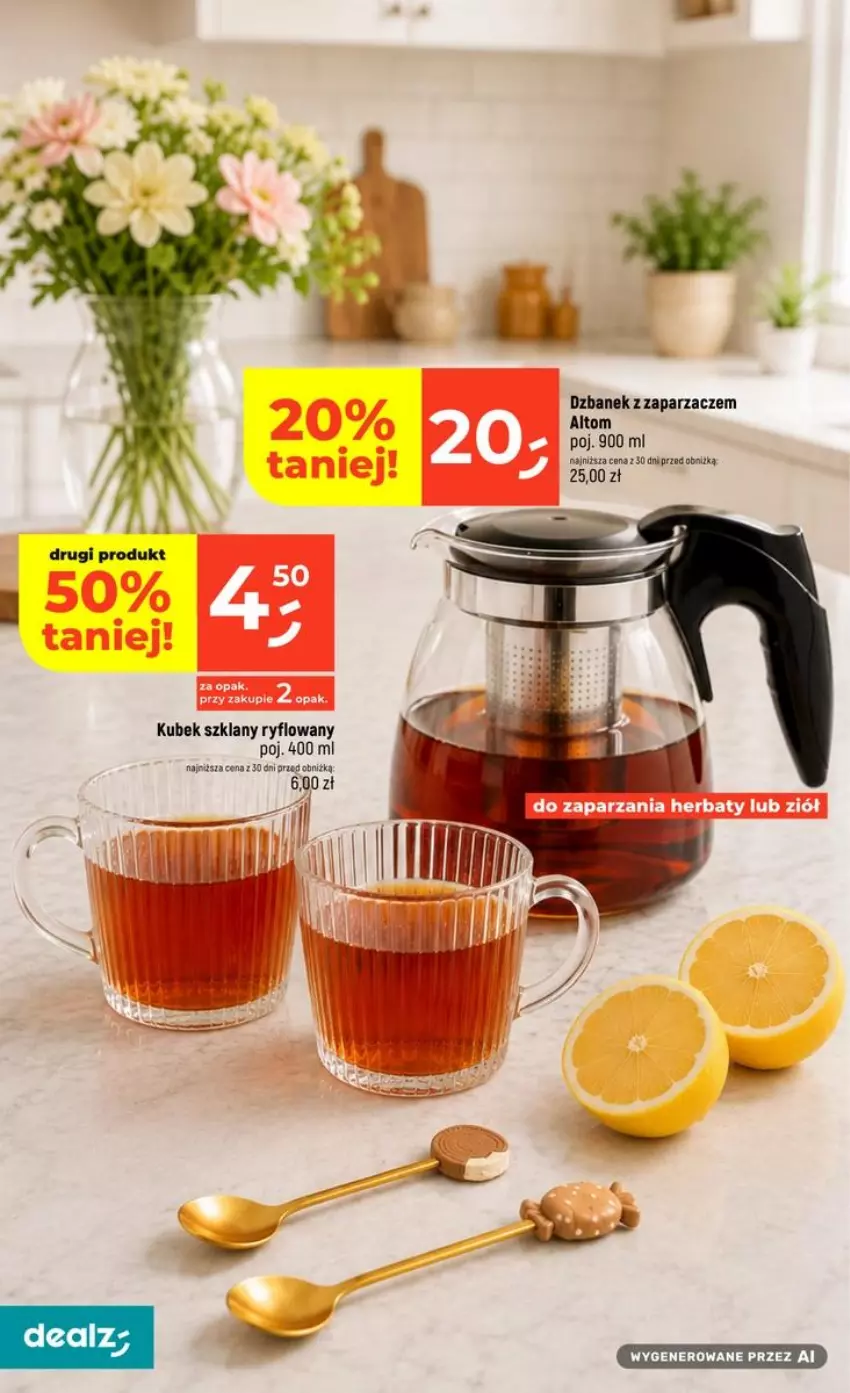 Gazetka promocyjna Dealz - NOWA GAZETKA - ważna 03.09 do 09.09.2026 - strona 34 - produkty: Dzbanek, Kubek, Zaparzacz