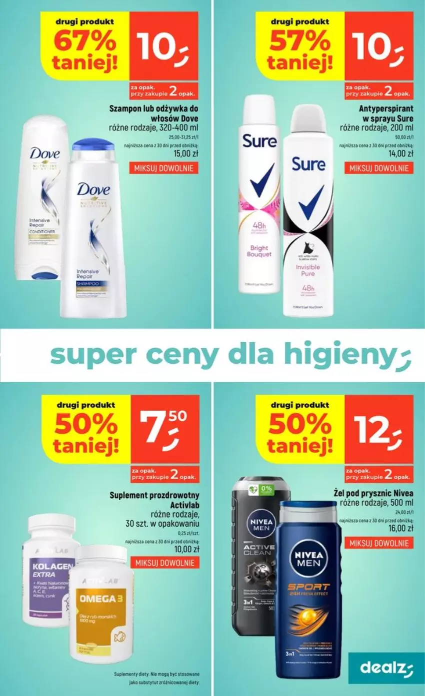 Gazetka promocyjna Dealz - NOWA GAZETKA - ważna 03.09 do 09.09.2026 - strona 43 - produkty: Dove, Koc, Nivea, Szampon
