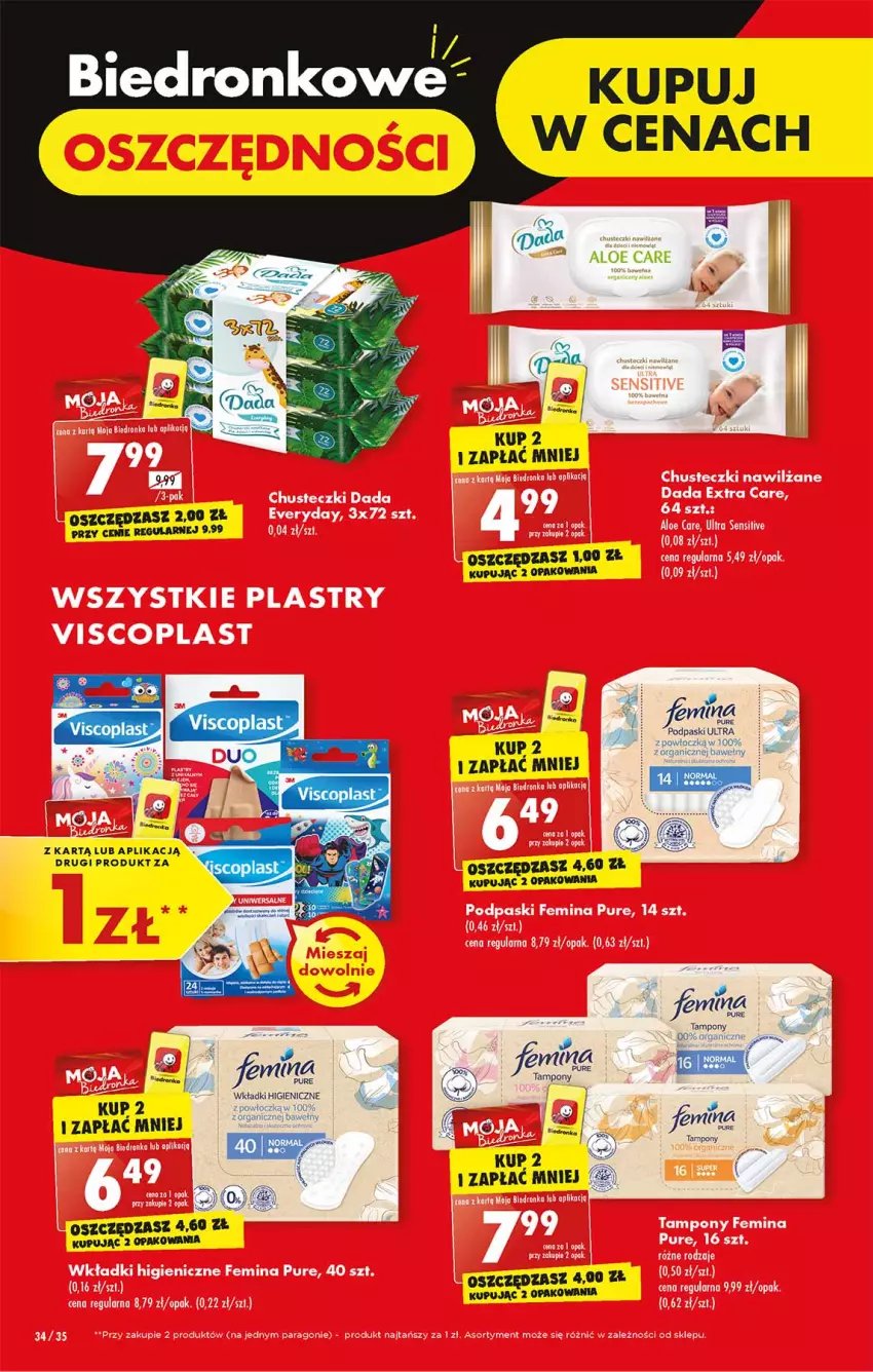 Gazetka promocyjna Biedronka - W tym tygodniu P - ważna 31.10 do 05.11.2022 - strona 34 - produkty: Fa, Fanta, LG, Podpaski, Pur, Tampony