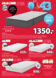 Gazetka promocyjna Jysk - Oferta tygodnia - Gazetka - ważna od 10.05 do 10.05.2022 - strona 17 - produkty: Materac sprężynowy, Sok, Materac, Tera, Kokos