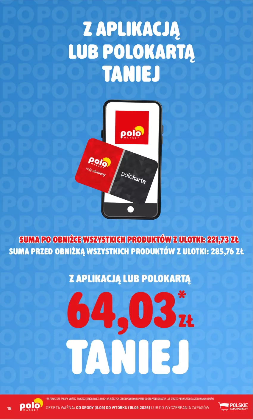 Gazetka promocyjna PoloMarket - Katalog Kupuj taniej z POLOappką - ważna 09.09 do 15.09.2026 - strona 18