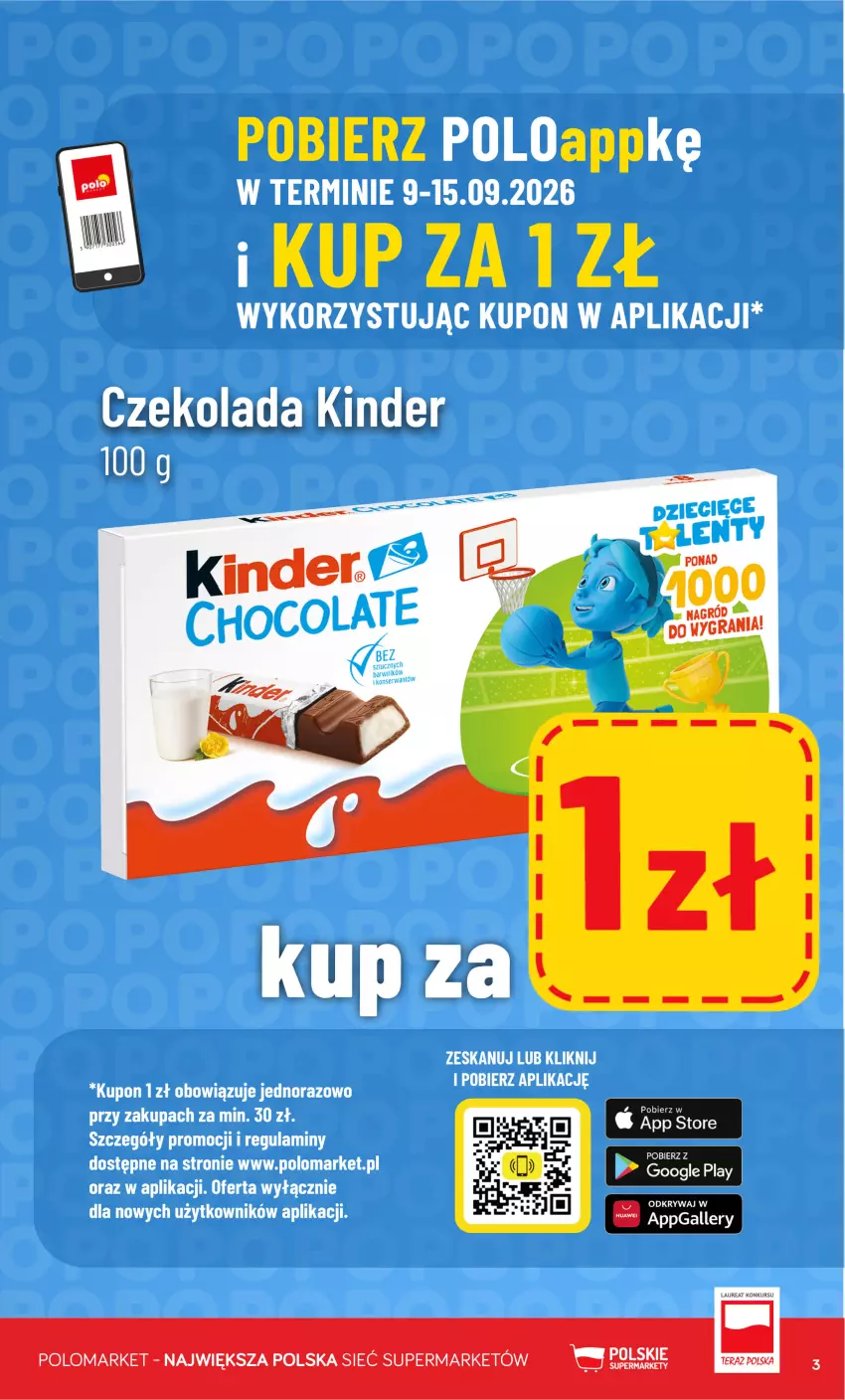 Gazetka promocyjna PoloMarket - Katalog Kupuj taniej z POLOappką - ważna 09.09 do 15.09.2026 - strona 3 - produkty: Laur, Tera