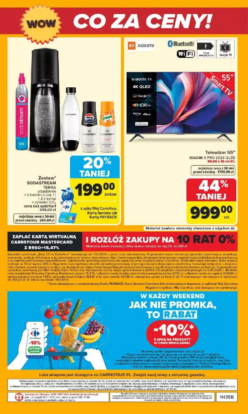 Gazetka promocyjna Carrefour - Gazetka Carrefour Białystok w SUMIE Zmieniliśmy się dla Ciebie - ważna 24.08 do 30.08.2026 - strona 40 - produkty: Dada, Fa, Gra, Kosz, Sok, Syrop, Telewizor, Top, Tran