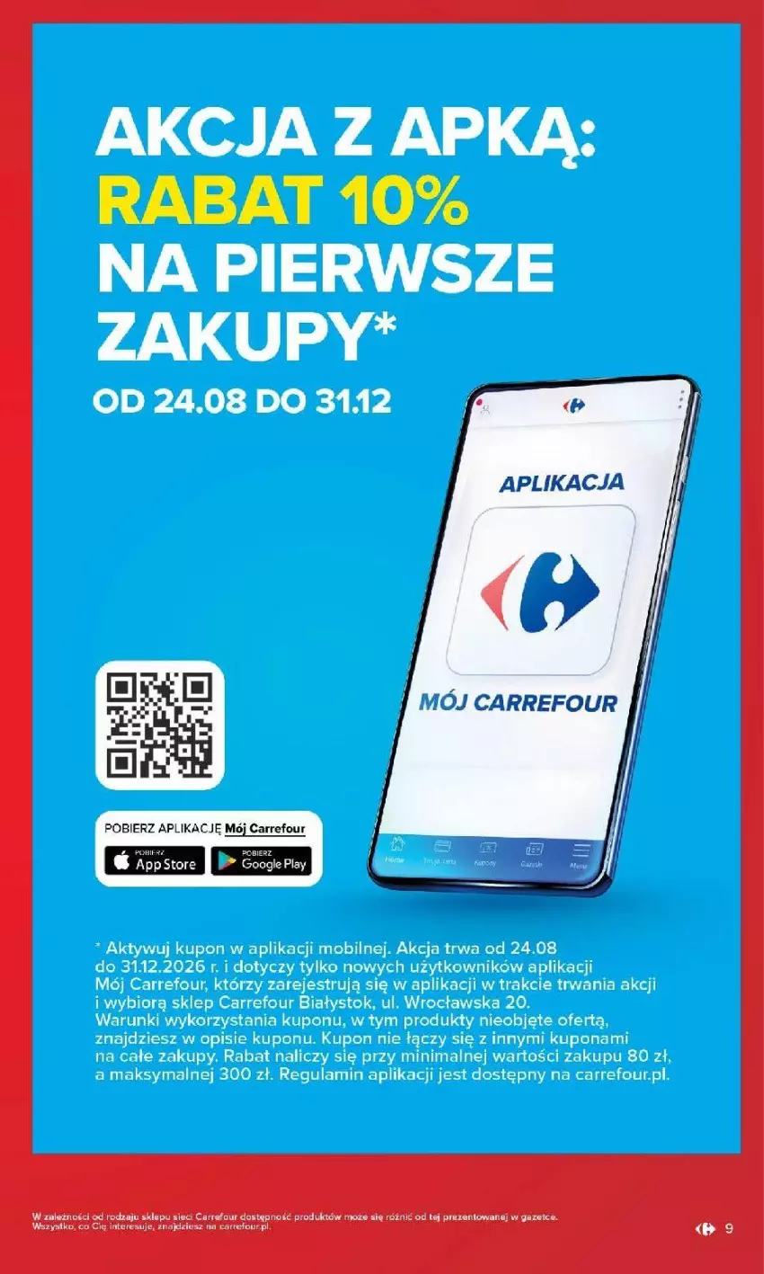 Gazetka promocyjna Carrefour - Gazetka Carrefour Białystok w SUMIE Zmieniliśmy się dla Ciebie - ważna 24.08 do 30.08.2026 - strona 9