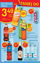 Gazetka promocyjna Delikatesy Centrum - Gazetka Delikatesy Centrum - Gazetka - ważna od 14.04 do 14.04.2021 - strona 22 - produkty: Sok, Mus, 7up, Kaktus, Mirinda, O nas, Coca-Cola, Pepsi, Tiger, Lipton, Szyna, Fanta, Woda, Sprite, Herbata, Mango, Napój, Hortex, Fa