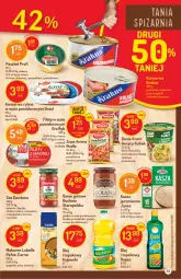 Gazetka promocyjna Delikatesy Centrum - Gazetka Delikatesy Centrum - Gazetka - ważna od 14.04 do 14.04.2021 - strona 23 - produkty: Piec, Lubella, Makaron, Dawtona, Sos, Ser, Por, Pur, Gra, Era Ryb, Zupa, Bell, Kasza jęczmienna, Kuchnia, Pasztet, Ananas, Pieczarka, Rosół, Pulpety, Spaghetti, Boczek, Bazyl, Olej rzepakowy, Bella, Graal, Kasza, Olej, Klopsiki, Danie gotowe, Fa