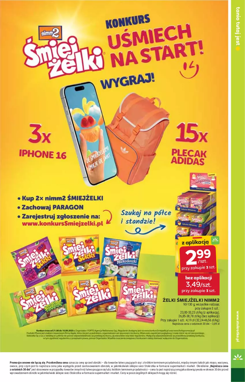 Gazetka promocyjna Stokrotka - Market - ważna 21.08 do 27.08.2025 - strona 17 - produkty: Mięso, Nimm2, Owoce, Warzywa