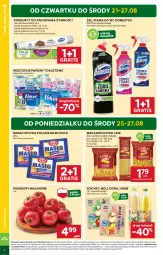 Gazetka promocyjna Stokrotka - Market - Gazetka - ważna od 27.08 do 27.08.2025 - strona 4 - produkty: Domestos, Makaron, Warzywa, Sok, Gra, Papier, Mlekovita, Spaghetti, Danio, Owoce, Masło, Pomidory, Mięso, Folia aluminiowa, Mleko, Fa