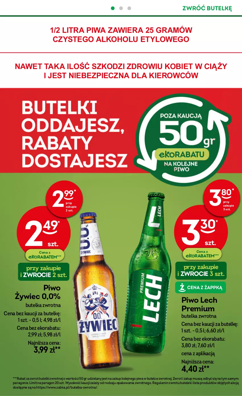 Gazetka promocyjna Żabka - ważna 09.10 do 22.10.2024 - strona 18 - produkty: Gra, Lech Premium, Mus, Olej, Piec, Piwa, Piwo, Sok