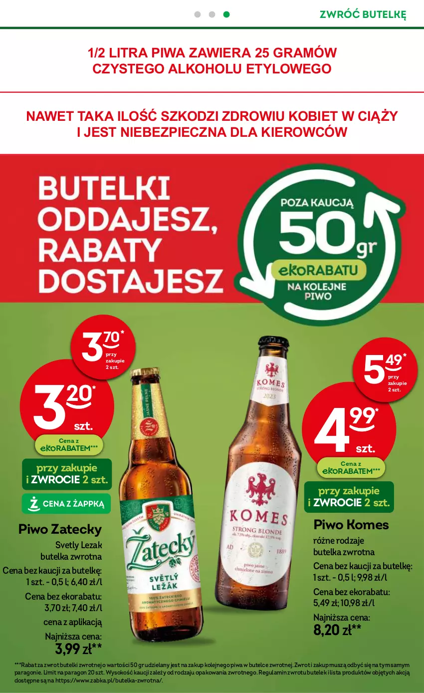 Gazetka promocyjna Żabka - ważna 09.10 do 22.10.2024 - strona 20 - produkty: Gra, Mus, Olej, Piec, Piwa, Piwo, Sok