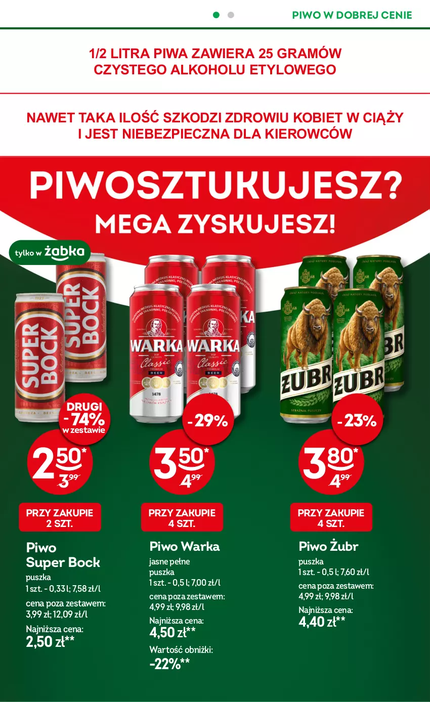 Gazetka promocyjna Żabka - ważna 09.10 do 22.10.2024 - strona 22 - produkty: Gra, Piec, Piwa, Piwo, Warka