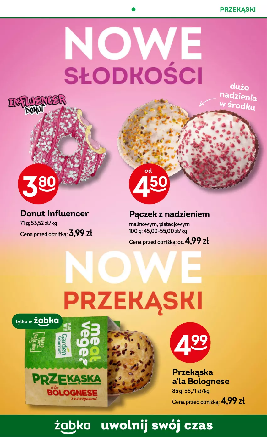 Gazetka promocyjna Żabka - ważna 09.10 do 22.10.2024 - strona 41 - produkty: Donut, Pączek