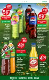 Gazetka promocyjna Żabka - Gazetka - ważna od 22.10 do 22.10.2024 - strona 28 - produkty: Sok, 7up, Ice tea, Mirinda, Napoje, Pepsi, Lipton, Tymbark, Napój, Nektar, Hortex