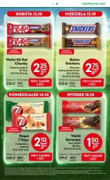 Gazetka promocyjna Żabka - Gazetka - ważna od 22.10 do 22.10.2024 - strona 5 - produkty: Kit Kat, Ser, Snickers, 7 Days, Rogal, Baton, Kakao