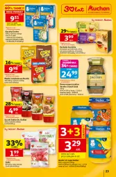 Gazetka promocyjna Auchan - 30 Lat Hipermarket - Gazetka - ważna od 08.07 do 08.07.2026 - strona 23 - produkty: Kawa rozpuszczalna, Sos, Noż, Gra, Gerber, Zupa, Kawa, Dr. Oetker, Danio, Jacobs, Herbata, Imbir