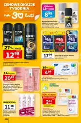 Gazetka promocyjna Auchan - 30 Lat Hipermarket - Gazetka - ważna od 08.07 do 08.07.2026 - strona 26 - produkty: Pur, Biovax, Dezodorant, Cleanic, Chusteczki, Płatki kosmetyczne, Szampon, Peeling, Podpaski, Gillette, Foxy, Maska, Antyperspirant