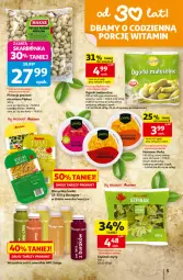 Gazetka promocyjna Auchan - 30 Lat Hipermarket - Gazetka - ważna od 08.07 do 08.07.2026 - strona 5 - produkty: Pistacje, Hummus, Mus, Kiełki, Szpinak, LG