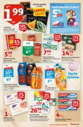 Gazetka promocyjna Auchan - 25 Urodziny #3 Moje Auchan - Gazetka - ważna od 13.05 do 13.05.2021 - strona 3 - produkty: Makaron, Sos, Rum, Gin, Gra, Papier, Proszek do prania, Mirinda, Pasta do zębów, Herbata czarna, Tran, Papier toaletowy, Pepsi, Aloe vera, Czekolada, EPEE, Lasagne, Mydło, Colgate, Ariel, Herbata, Napój, Luksja, Nektar, Hortex, LG