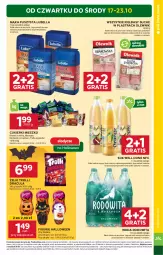 Gazetka promocyjna Stokrotka - Market - Gazetka - ważna od 23.10 do 23.10.2024 - strona 3 - produkty: Lubella, STP, Sok, Gra, Cukier, Bell, Mąka, Bella, Cukierki, Woda, Olewnik, HP