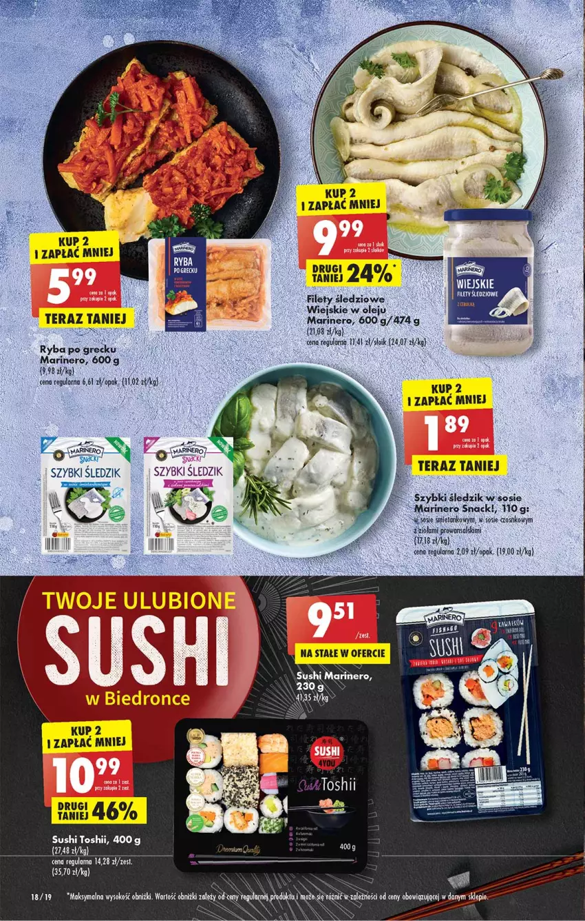 Gazetka promocyjna Biedronka - W tym tygodniu  PN - ważna 09.05 do 14.05.2022 - strona 18 - produkty: Sos, Sushi