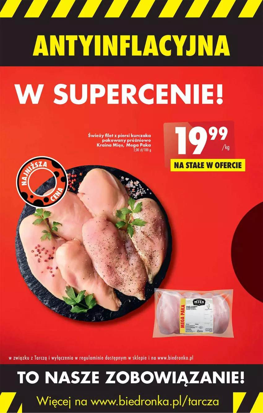 Gazetka promocyjna Biedronka - W tym tygodniu  PN - ważna 09.05 do 14.05.2022 - strona 3 - produkty: Filet z piersi kurczaka, Kurczak, O nas