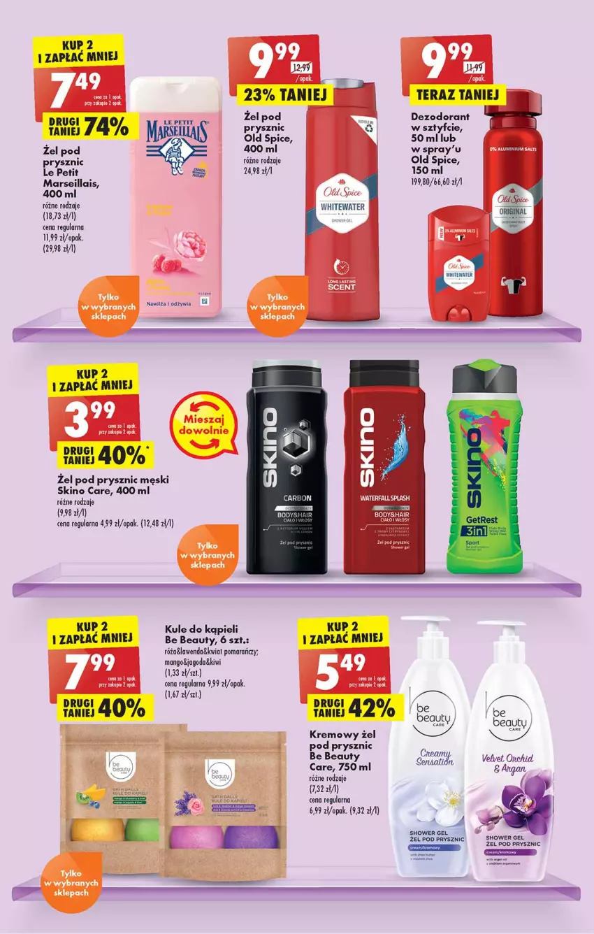 Gazetka promocyjna Biedronka - W tym tygodniu  PN - ważna 09.05 do 14.05.2022 - strona 45 - produkty: Be Be, Body, Dezodorant, Fa, Kiwi, Mango, Mars, Old Spice, Róża, Velvet