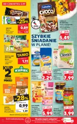 Gazetka promocyjna Kaufland - OFERTA TYGODNIA - Gazetka - ważna od 08.09 do 08.09.2021 - strona 26 - produkty: Piec, Jaglanka, Lubella, Cheerios, Gra, Ba!, Kupiec, Rama, Bell, Dżem, Melvit, Płatki owsiane, Owsianka, Baton, Danio, Bella, Nestlé, Bakalland, Mleko