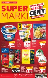 Gazetka promocyjna Kaufland - OFERTA TYGODNIA - Gazetka - ważna od 08.09 do 08.09.2021 - strona 4 - produkty: Piec, Ser, Gin, Danone, Herbata czarna, Mascarpone, Serek homogenizowany, Serek, Mleczko, Lipton, Ptasie mleczko, Galbani, Danio, E. Wedel, Frytki, Herbata, Kinder
