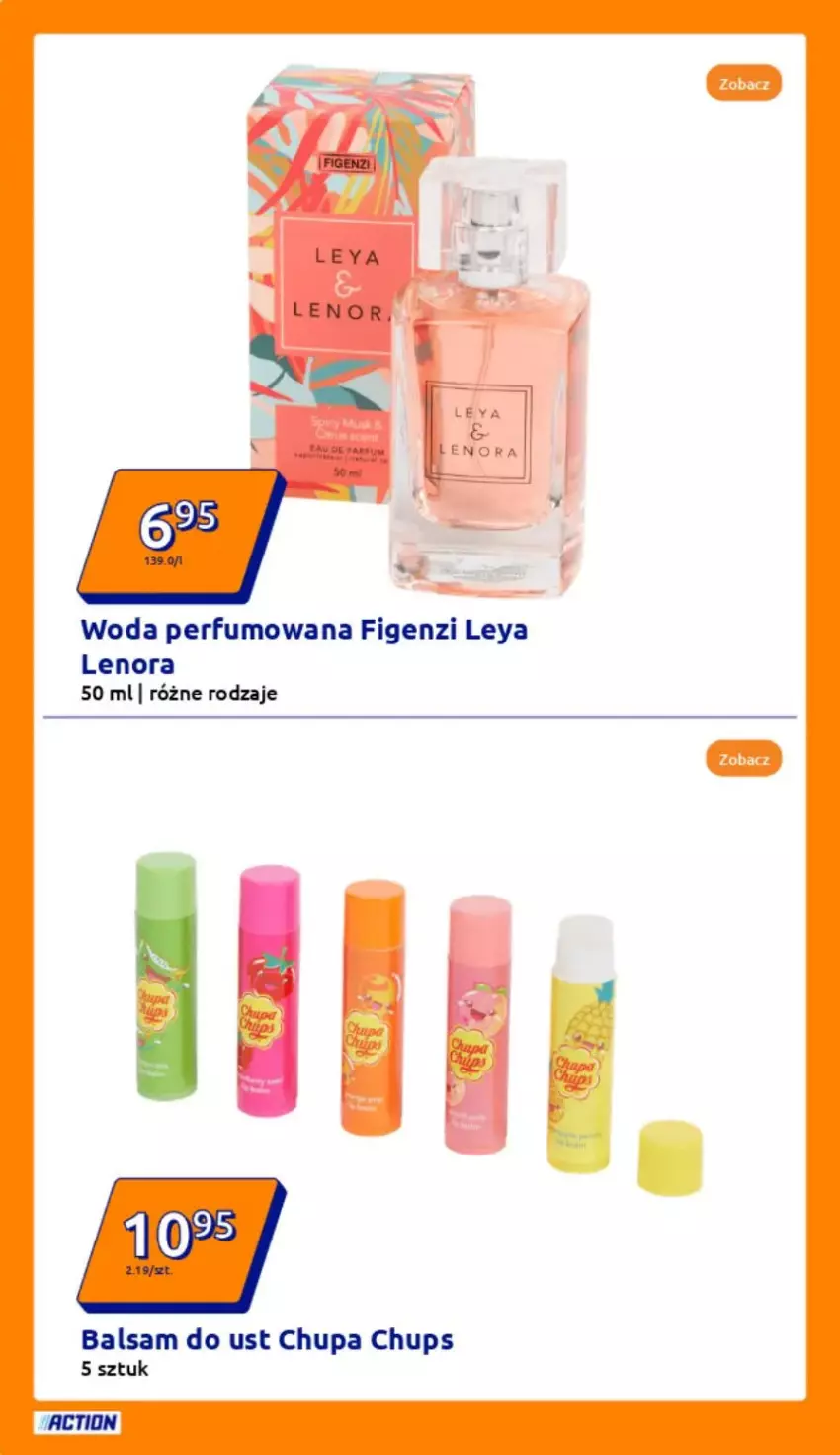 Gazetka promocyjna Action - ważna 19.03 do 25.03.2025 - strona 6 - produkty: Balsam do ust, Chupa Chups, Lenor, Perfum, Woda, Woda perfumowana