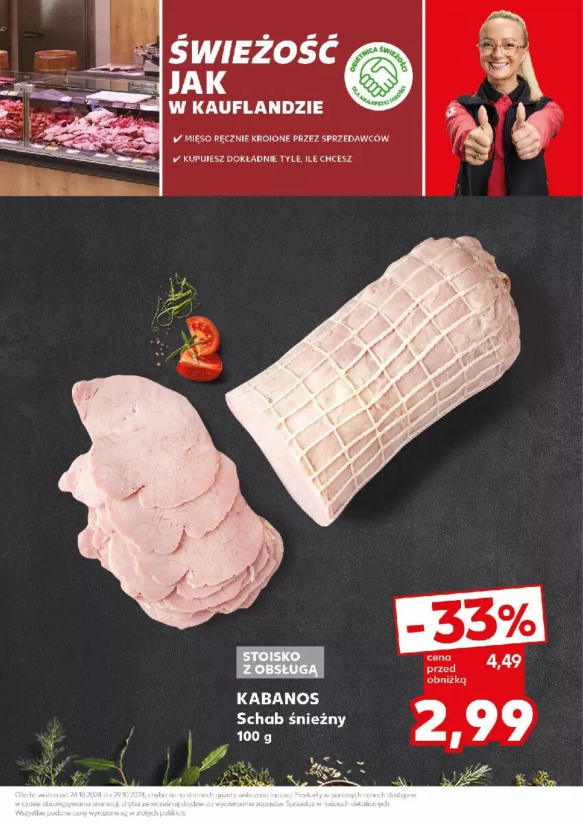 Gazetka promocyjna Kaufland - ważna 28.10 do 29.10.2024 - strona 11 - produkty: Kabanos, Mięso