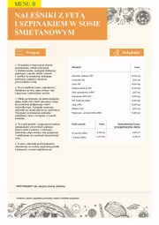 Gazetka promocyjna Makro - [Oferta specjalna] PrzyGOTUJ apetyczne menu! - Gazetka - ważna od 31.03 do 31.03.2022 - strona 80 - produkty: Naleśniki, Cebula, Sos, Ser, Sól, Rum, Por, Jaja, Czosnek, Kosz, Przyprawy, Pieprz, Mąka, Feta, Nuty, Olej rzepakowy, Olej, Szpinak, Mleko, Fa