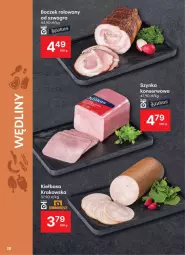 Gazetka promocyjna Delikatesy Centrum - Katalog LADA w Delikatesach Centrum od 19 sierpnia! 19.08-01.09.2024 - Gazetka - ważna od 01.09 do 01.09.2024 - strona 28 - produkty: Ser, Gra, Kiełbasa krakowska, Szynka konserwowa, Szynka, Boczek, Kiełbasa