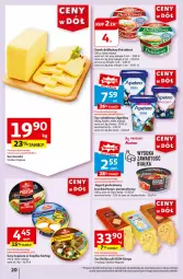 Gazetka promocyjna Auchan - Gazetka CENY W DÓŁ Hipermarket Auchan - Gazetka - ważna od 19.06 do 19.06.2024 - strona 22 - produkty: Top, Sok, Ser, Por, Gin, Królewski, Jogurt, Sałat, Serek