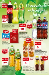 Gazetka promocyjna Auchan - Gazetka CENY W DÓŁ Hipermarket Auchan - Gazetka - ważna od 19.06 do 19.06.2024 - strona 28 - produkty: Sok, Mirinda, Coca-Cola, Pepsi, Tymbark, Napój niegazowany, Grill, Napój