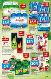 Gazetka promocyjna Auchan - Gazetka CENY W DÓŁ Hipermarket Auchan - Gazetka - ważna od 19.06 do 19.06.2024 - strona 29 - produkty: Top, Sok, Mus, Napój energetyczny, Sok jabłkowy, Muszynianka, Woda, Napój, Miska, Magnez