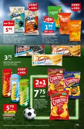 Gazetka promocyjna Auchan - Gazetka CENY W DÓŁ Hipermarket Auchan - Gazetka - ważna od 19.06 do 19.06.2024 - strona 33 - produkty: Jutrzenka, Chipsy, Chrupki, Wafle, Crunchips, Lorenz, Fa