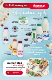 Gazetka promocyjna Auchan - Gazetka CENY W DÓŁ Hipermarket Auchan - Gazetka - ważna od 19.06 do 19.06.2024 - strona 39 - produkty: Sok, Maślanka, Kefir naturalny, Kefir
