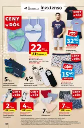 Gazetka promocyjna Auchan - Gazetka CENY W DÓŁ Hipermarket Auchan - Gazetka - ważna od 19.06 do 19.06.2024 - strona 46 - produkty: Stopki sportowe, Top, Sos, Ser, Por, Acer, Biustonosz, Cars, Sport, Figi, Bokserki, Piżama