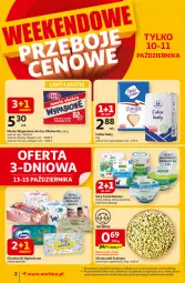 Gazetka promocyjna Auchan - Wielkie przeboje cenowe Supermarket - Gazetka - ważna od 15.10 do 15.10.2025 - strona 2 - produkty: Ser, Cukier, Mlekovita, Chusteczki, Masło, Mleko