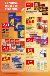 Gazetka promocyjna Auchan - Wielkie przeboje cenowe Supermarket - Gazetka - ważna od 15.10 do 15.10.2025 - strona 6 - produkty: Lubella, Makaron, Prymat, Sos, Ryż, Gra, Rexona, Bell, Dezodorant, Whiskas, Kawa, Szampon, Tuńczyk, Bella, Pudliszki, Olej, Pomidory, Sucha karma