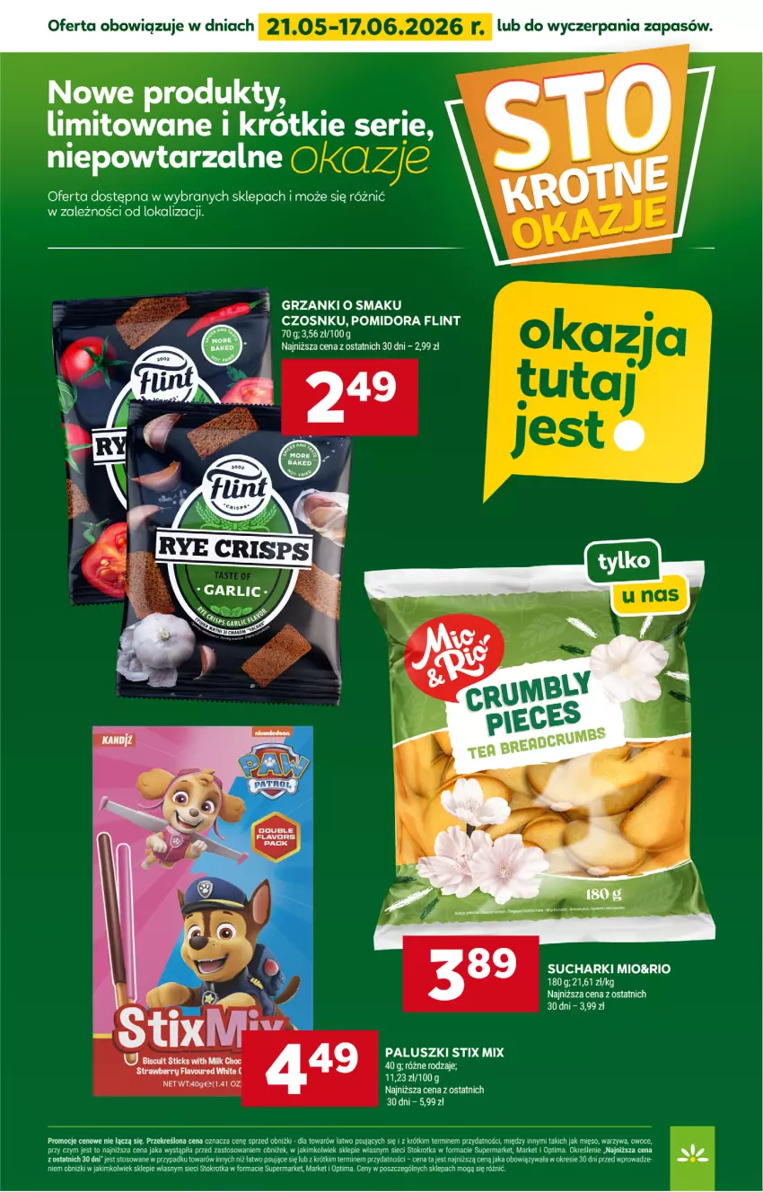 Gazetka promocyjna Stokrotka - Market - ważna 21.05 do 27.05.2026 - strona 24 - produkty: Mięso, Optima, Owoce, Ser, Warzywa