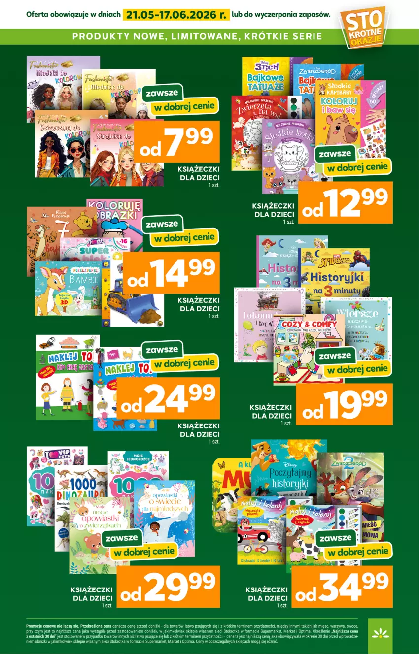 Gazetka promocyjna Stokrotka - Market - ważna 21.05 do 27.05.2026 - strona 28 - produkty: Dzieci, Mięso, Optima, Owoce, Warzywa